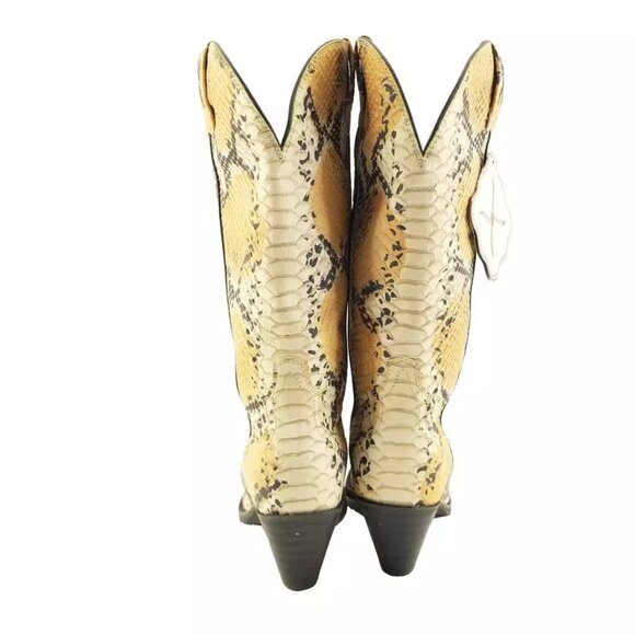 Twisted X Women's  Simulated Snake Skin Cowboy Western Boots Size 7.5B - Picture 3 of 16